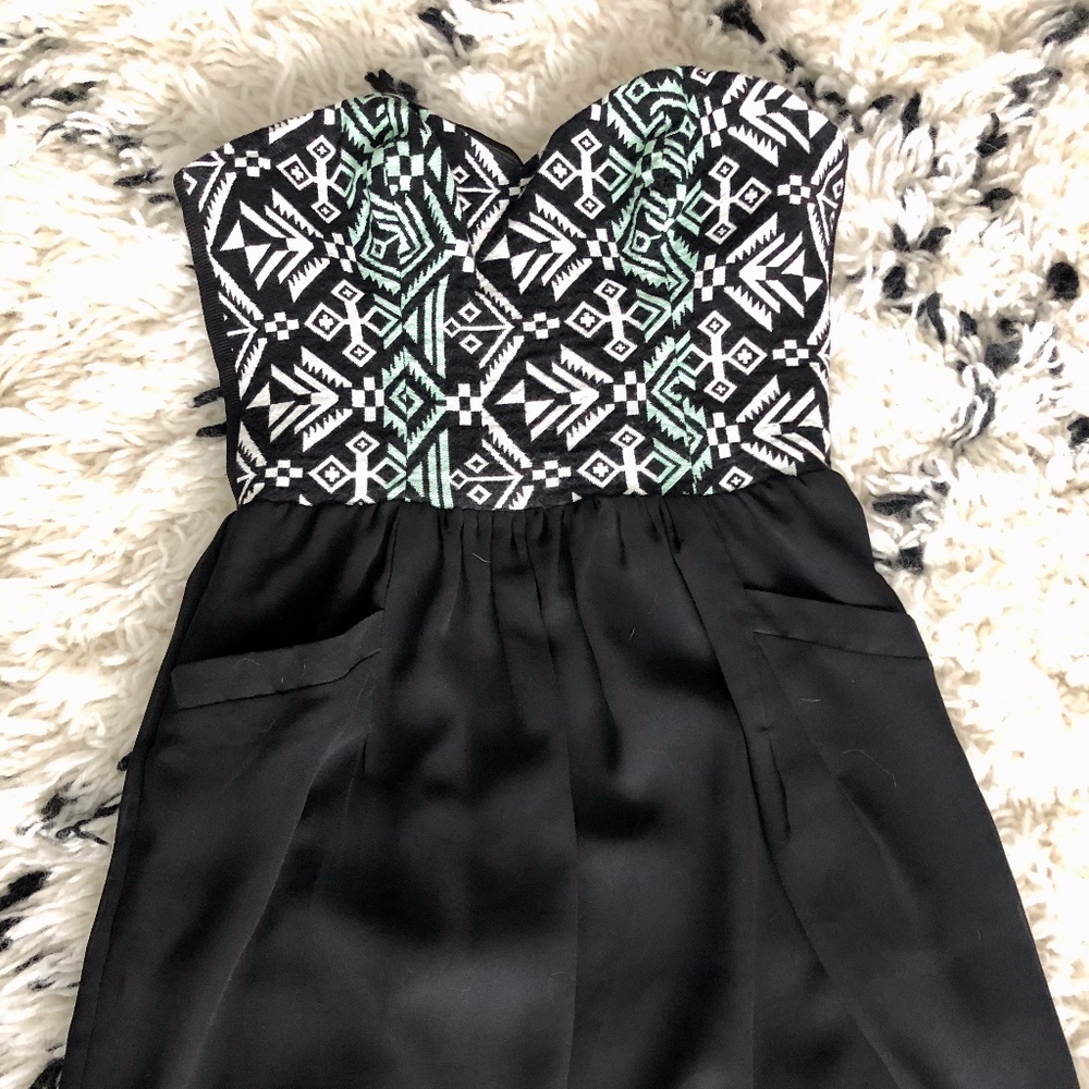 Strapless Dress